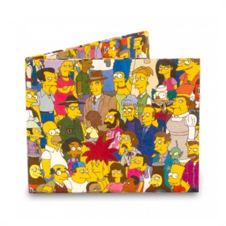 Экобумажник DYNOMIGHTY MIGHTY WALLET - Simpsons Cast