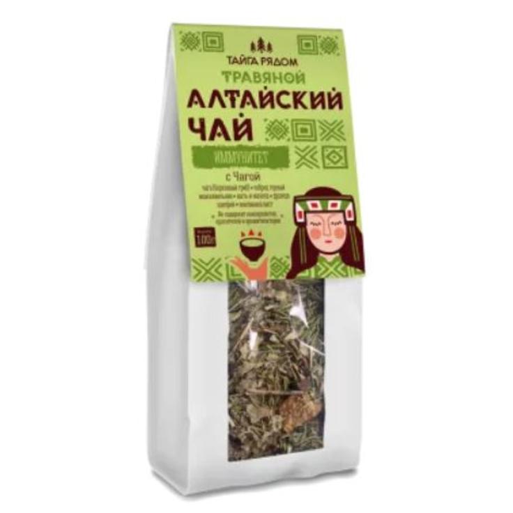 Алтайский чай "Иммунитет" с чагой "Тайга рядом" 100 г