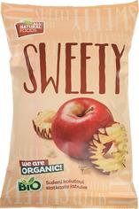 Яблочные чипсы - сушеные колечки сладких яблок SWEETY 40 г
