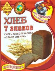 Смесь хлебопекарная "7 Злаков" для хлебопечек "Злаки Сибири" 400 г
