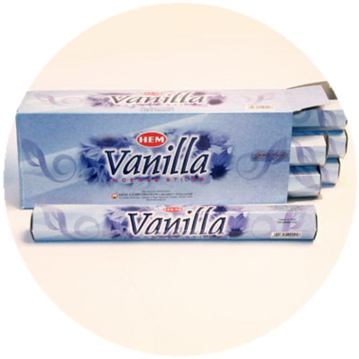 Благовония HEM Vanilla - Ваниль, 20 палочек