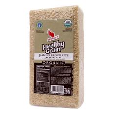 Рис Жасмин коричневый органический SAWAT-D, 1 кг