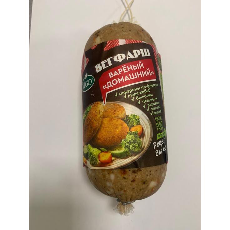Вегфарш вареный "Домашний" постный VEGO, 500 г
