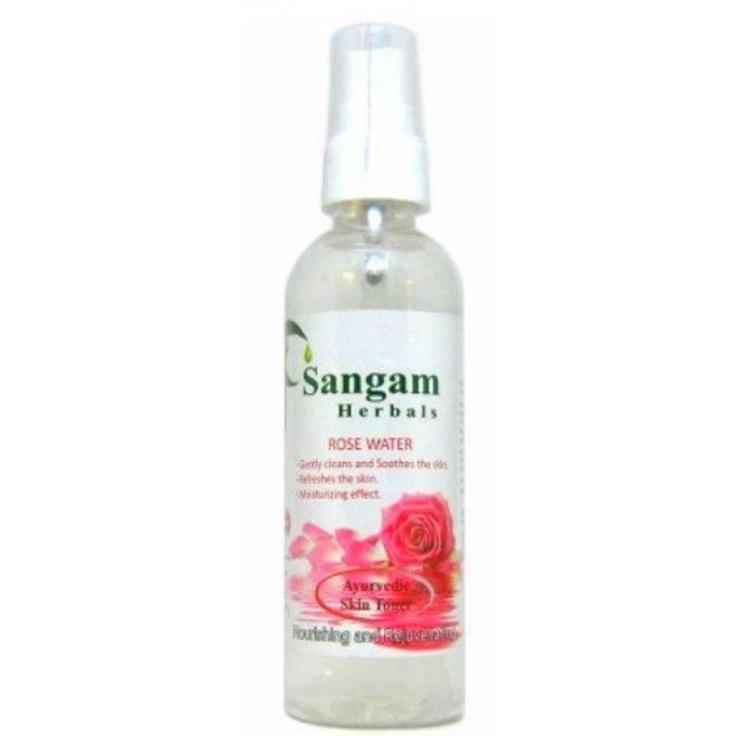 Тоник для лица "Розовая вода" Sangam Herbals 100 мл